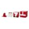 Glitzhome® 24.5" Christmas Wood Santa and Nutcracker Reversible Boxed Porch Decor